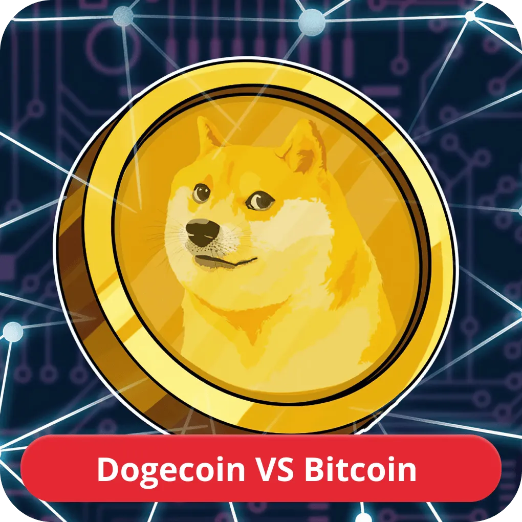 Dogecoin et Bitcoin