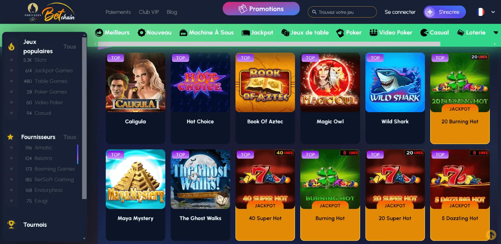 BetChain casino