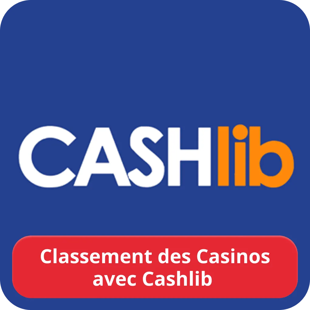 Meilleurs casinos Cashlib