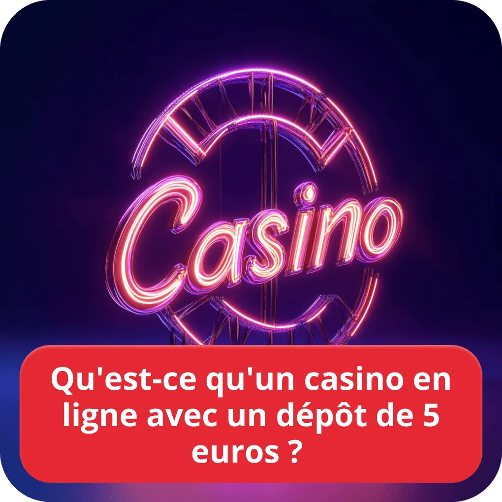 5 euro dépôt casinos